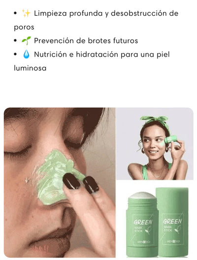 Mascarilla de Té Verde  2x1
