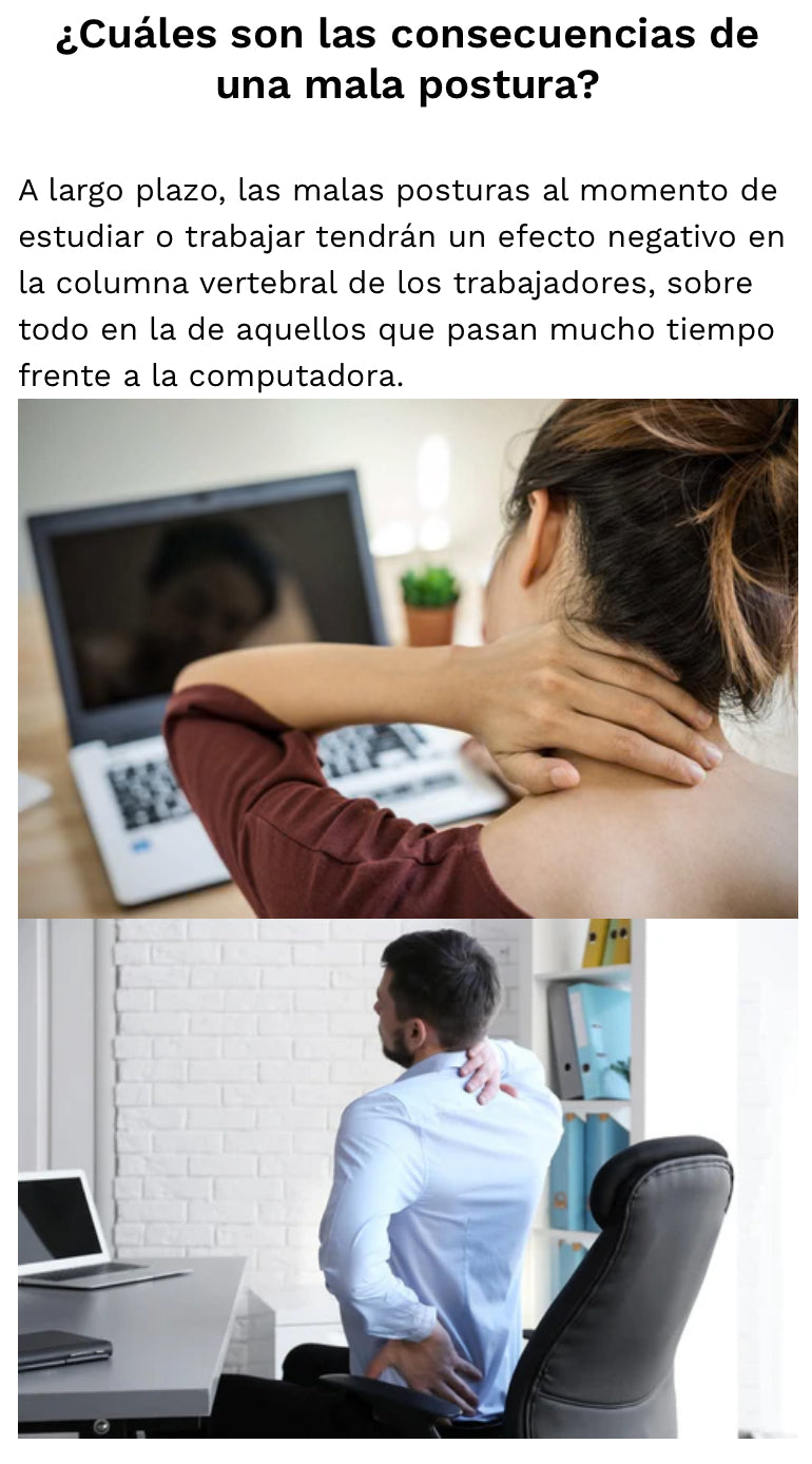 Corrector De Postura Óptimo Ultra Comfort + Mini Corrector Unisex (GRATIS)