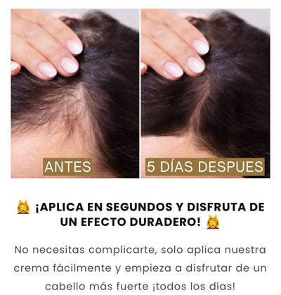 Crema de jenjibre crecepelo 2x1