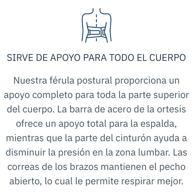 Corrector De Postura Óptimo Ultra Comfort + Mini Corrector Unisex (GRATIS)