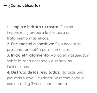 Masajeador facial con frío y calor antiarrugas rosa