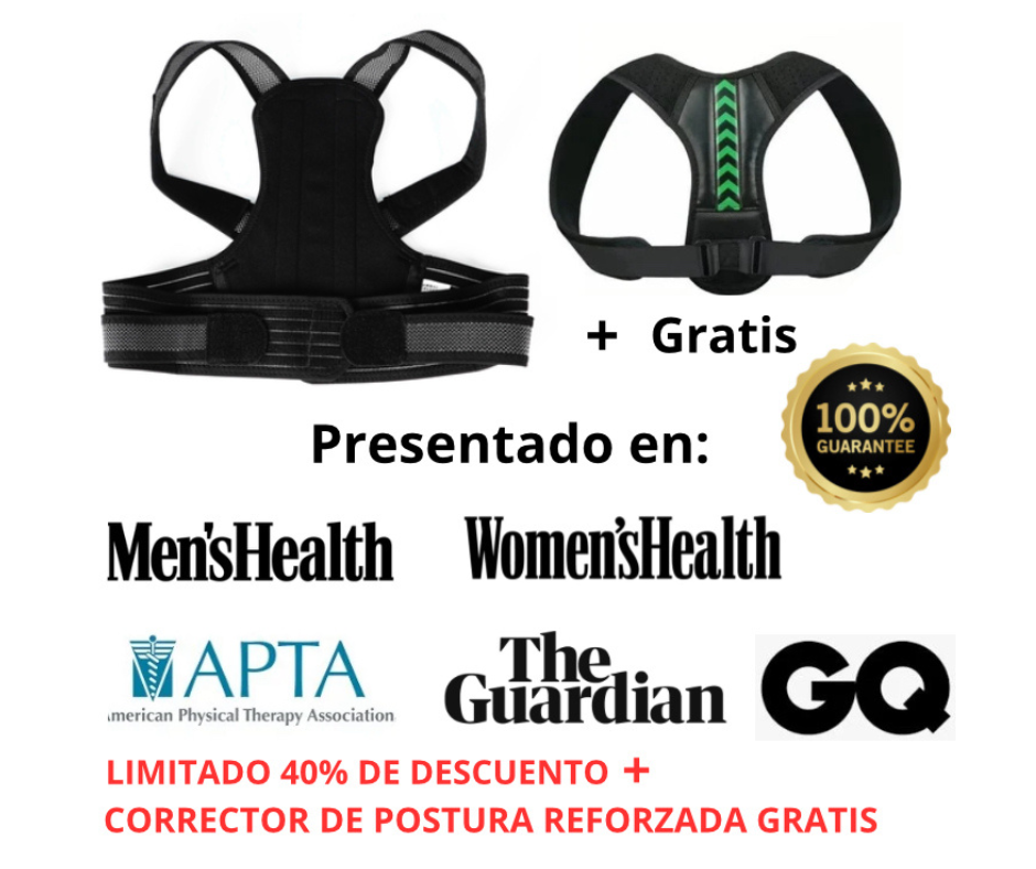 Corrector De Postura Óptimo Ultra Comfort + Mini Corrector Unisex (GRATIS)