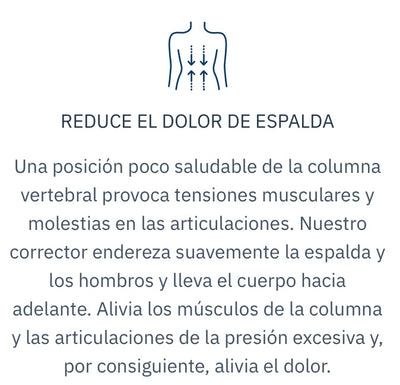 Corrector De Postura Óptimo Ultra Comfort + Mini Corrector Unisex (GRATIS)