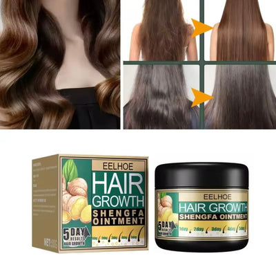 Crema de jenjibre crecepelo 2x1