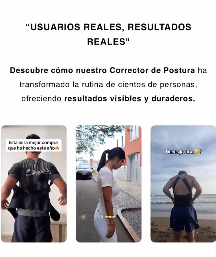 Corrector De Postura Óptimo Ultra Comfort + Mini Corrector Unisex (GRATIS)