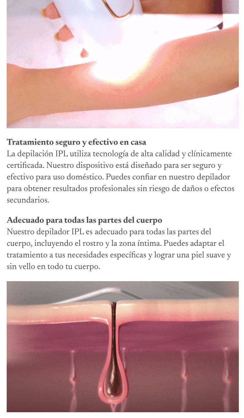 Depiladora laser IPL PRO