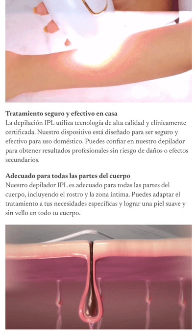 Depiladora laser IPL PRO