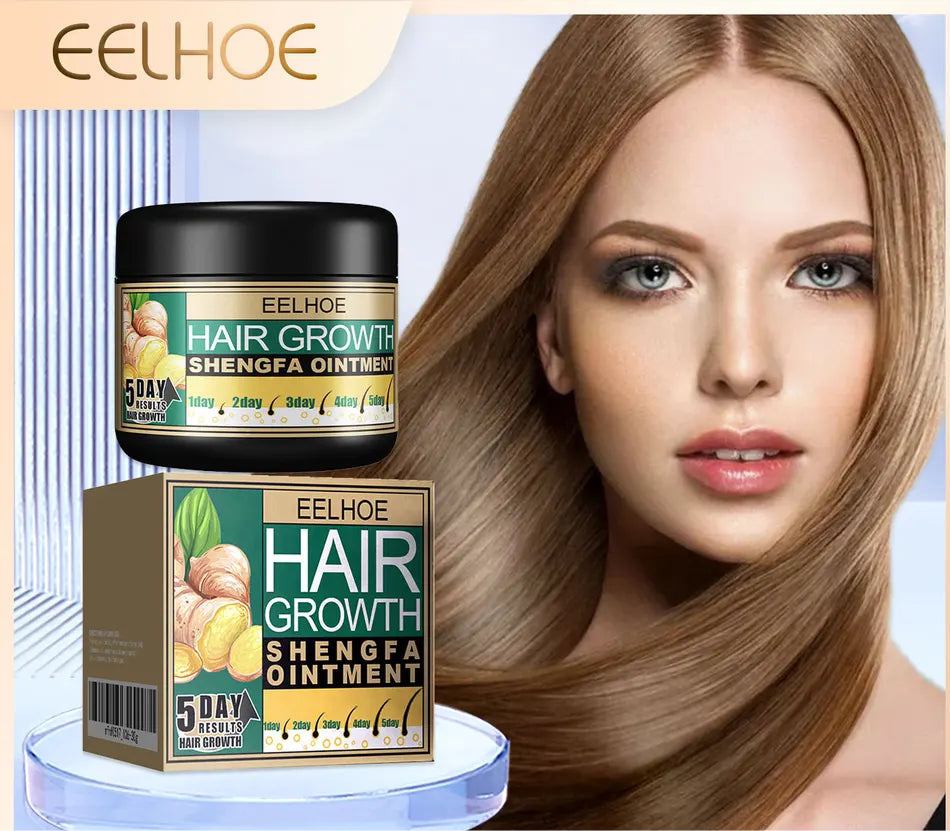 Crema de jenjibre crecepelo 2x1