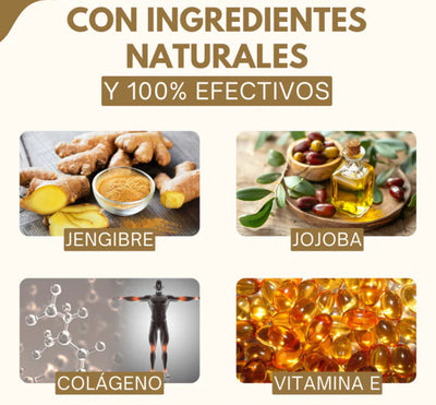 Crema de jenjibre crecepelo 2x1