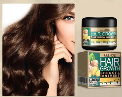 Crema de jenjibre crecepelo 2x1