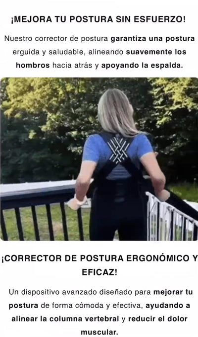 Corrector De Postura Óptimo Ultra Comfort + Mini Corrector Unisex (GRATIS)
