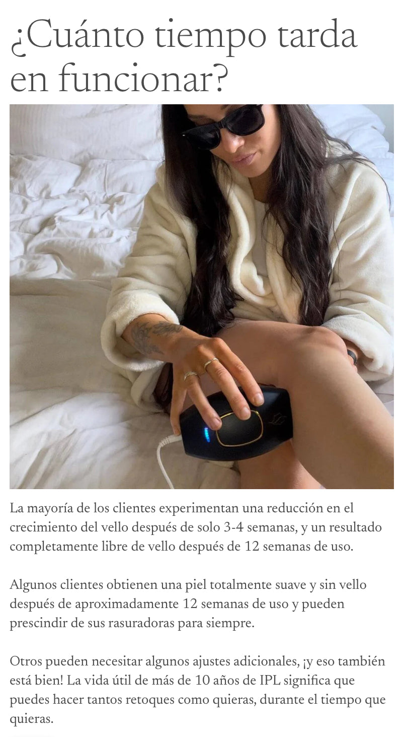 Depiladora laser IPL PRO