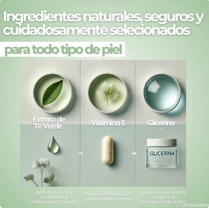 Mascarilla de Té Verde  2x1