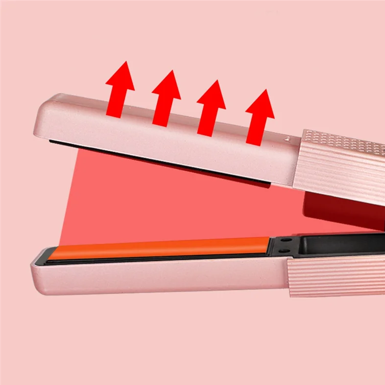 Wireless Hair Straightening Splint Straight Hair Stick Portable Straight Curling Stick Inner Buckle Bangs Styling Tool A